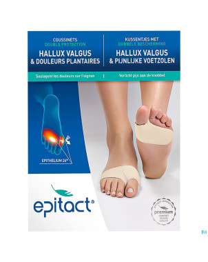 Epitact coussinet dbl protect.petit 1 paire cd2611