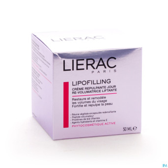 Lierac lipofilling creme visage jour pot 50ml