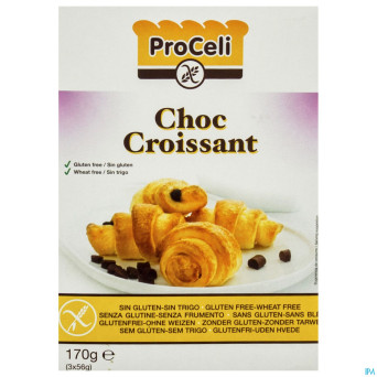 Proceli croissants au chocolat s/gluten  170g 4175