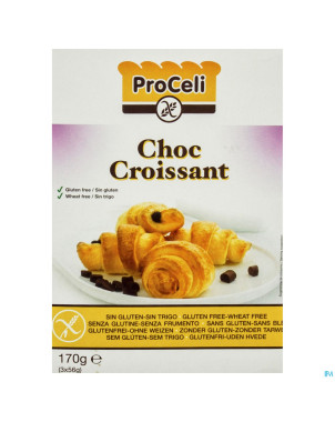 Proceli croissants au chocolat s/gluten  170g 4175