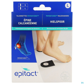 Epitact talonette physio choc homme   1 paire 0662