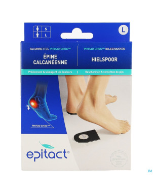 Epitact talonette physio choc homme   1 paire 0662