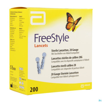 Precision thin lancets 28g steril    200 7084901