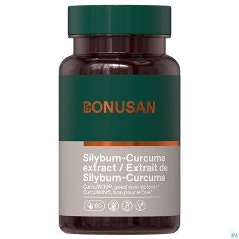 Silybum curcuma extrait    caps 60 bonusan
