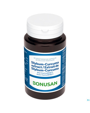 Silybum curcuma extrait    caps 60 bonusan