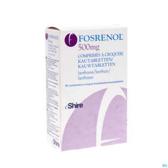 Fosrenol  500 mg comp 90 x  500 mg