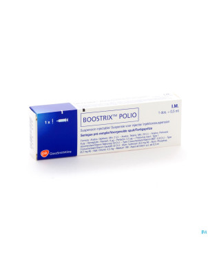 Boostrix polio ser preremplie 1 x 0,5 ml