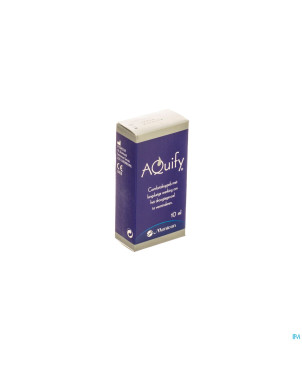 Aquify gutt oculaires tout types lentilles 10ml