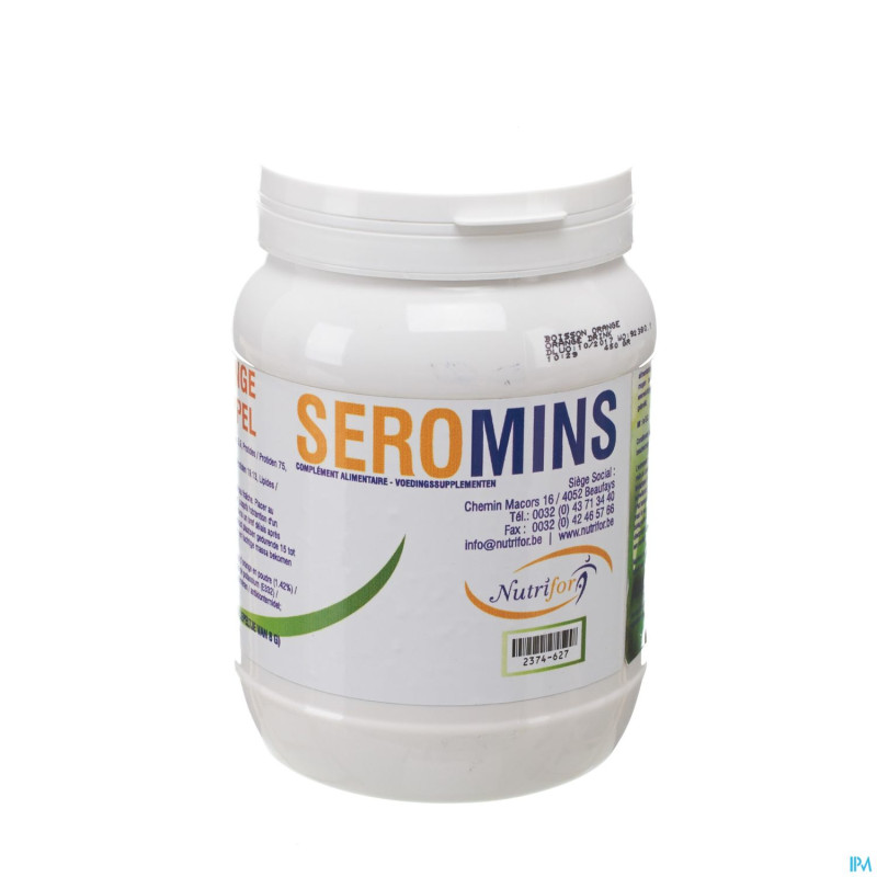 Seromins orange    pdr 450g