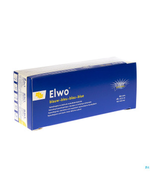 Elwo pansement elast bleu 2,5cmx18cm 60 0020035