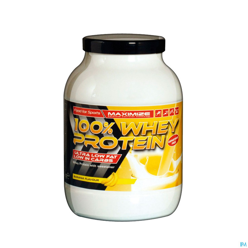 Whey protein 100% banane    750g