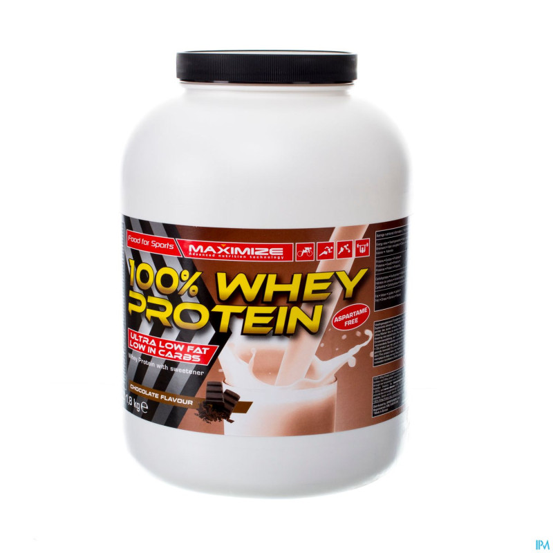 Whey protein 100% chocolat    1,8kg