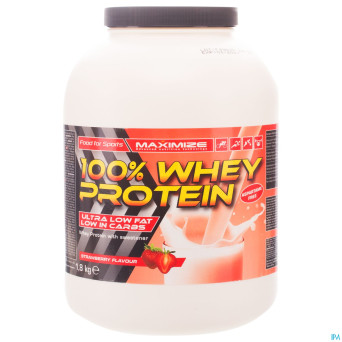 Whey protein 100% fraise    1,8kg