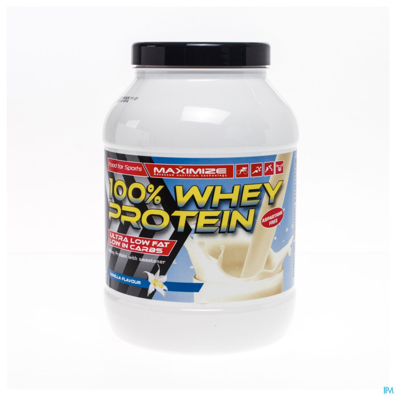 Whey protein 100% vanille    750g