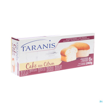 Taranis mini cake citron 6x40g