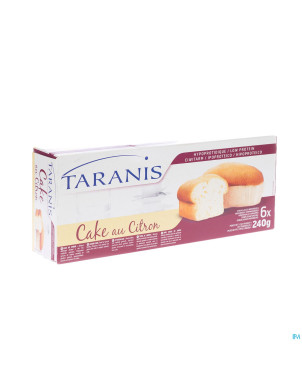 Taranis mini cake citron 6x40g