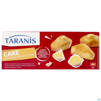 Taranis mini cake citron 6x40g