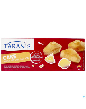 Taranis mini cake citron 6x40g