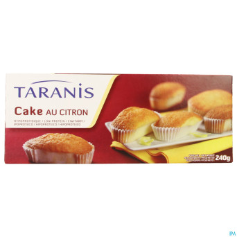 Taranis mini cake citron 6x40g