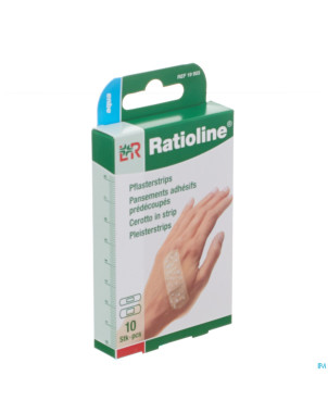 Ratioline aqua pansement adh predecoupe   10 19903