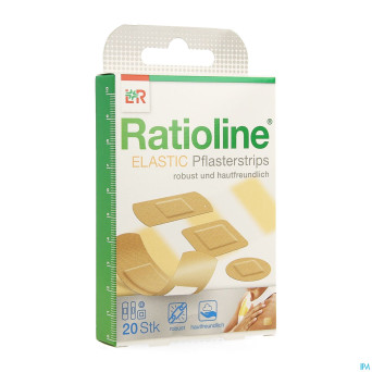 Ratioline pansement elast adh predecoupe  20 19909