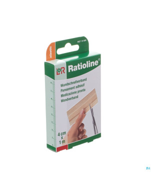 Ratioline pansement elast adh    4x10cm 10 19906