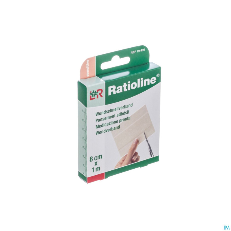 Ratioline sensitive pans adh    8x10cm 10 19900
