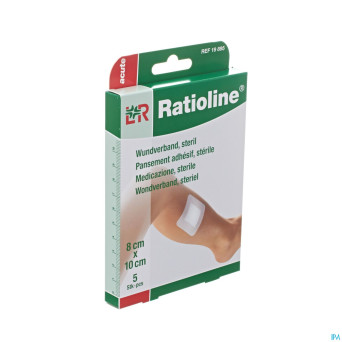Ratioline acute pans adh ster    8x10cm  5 19895
