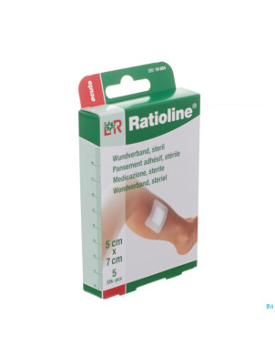 Ratioline acute pans adh ster    5x 7cm  5 19894