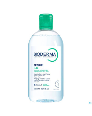 Bioderma sebium h2o solution micellaire pg   500ml