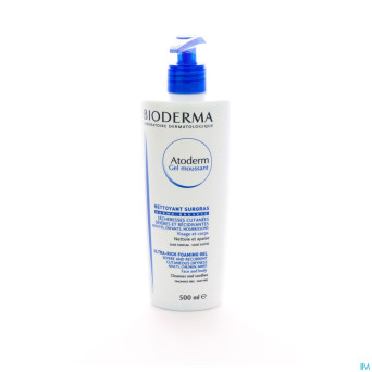 Bioderma atoderm gel moussant ps fl pompe 500ml