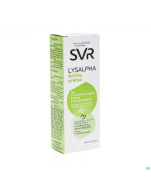 Lysalpha active creme peau acne  tube 40ml