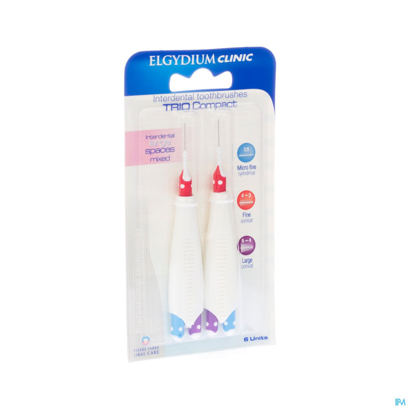 Elgydium clinic trio brosset.trio comp.large mixt2