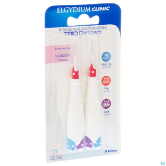 Elgydium clinic trio brosset.trio comp.large mixt2