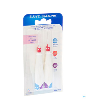 Elgydium clinic trio brosset.trio comp.large mixt2