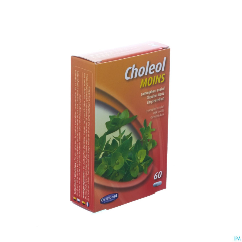 Choleol moins    gel 60 orthonat