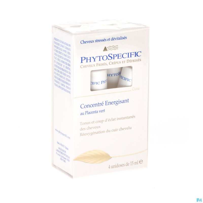 Phytospecific concentre energissant unidose 4x15ml