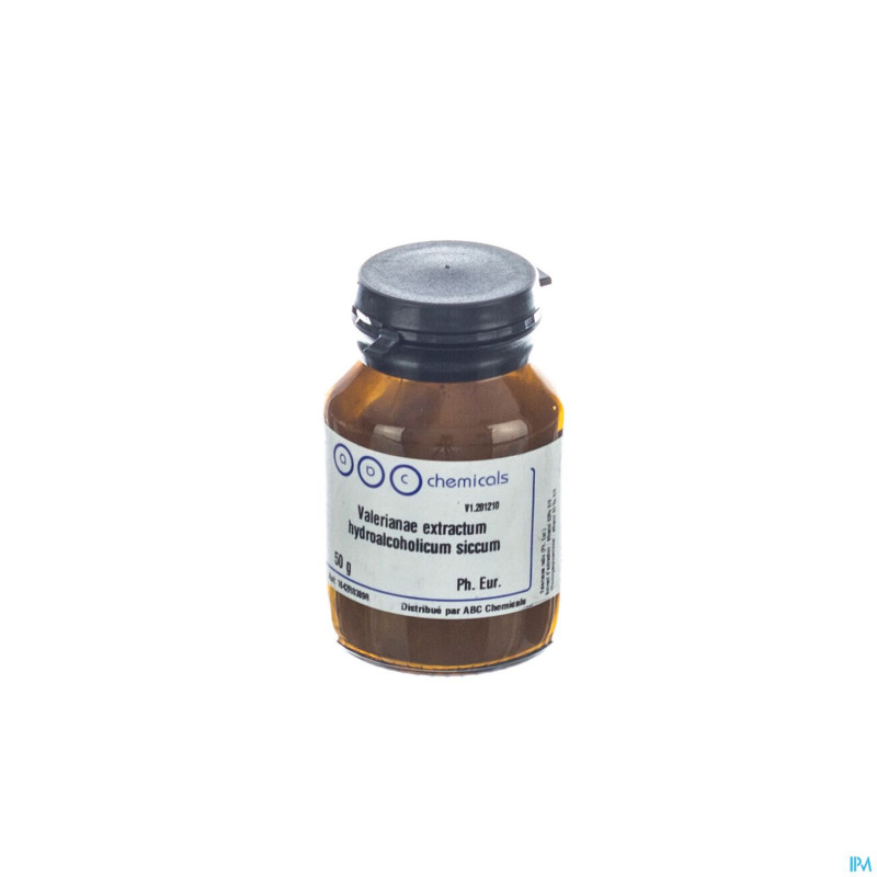 Valeriane extrait sec hydroalcoolique    50g abc