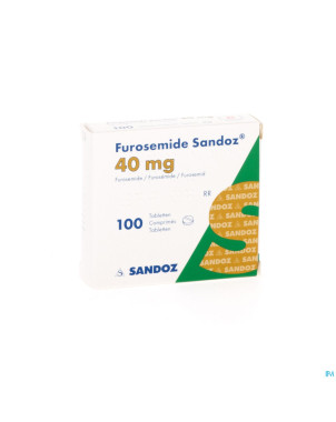 Furosemide sandoz 40mg tabl 100x40mg
