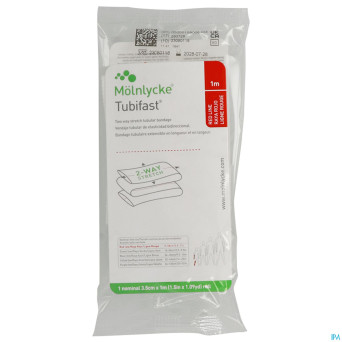 Tubifast rouge   3,50cmx 1m 1 2480