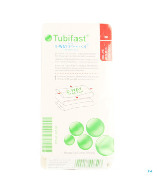 Tubifast rouge   3,50cmx 1m 1 2480