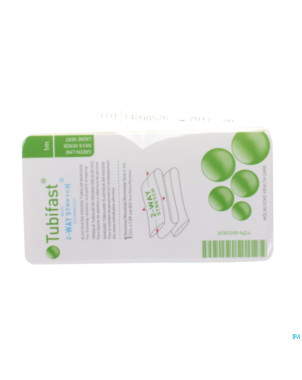 Tubifast vert    5,00cmx 1m 1 2481