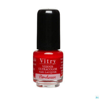 Vitry vao mini rouge bordeaux   4ml