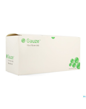 Compresse gaze molnl ster  8c  7,5x 7,5cm 30x5