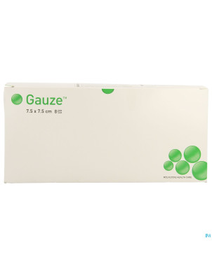 Compresse gaze molnl ster  8c  7,5x 7,5cm 30x5