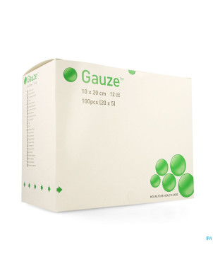 Compresse gaze molnl ster 12c 10,0x20,0cm 20x5