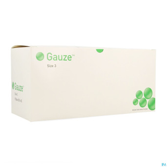 Tampon rond gaze n3 ster  30mm 30x5 150860