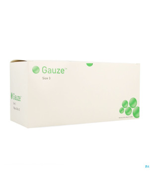 Tampon rond gaze n3 ster  30mm 30x5 150860