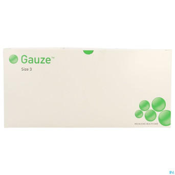 Tampon rond gaze n3 ster  30mm 30x5 150860