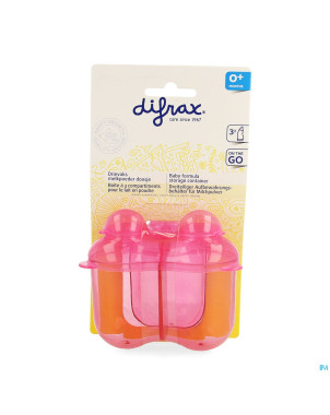 Difrax boite lait en poudre 3 compartiments    668